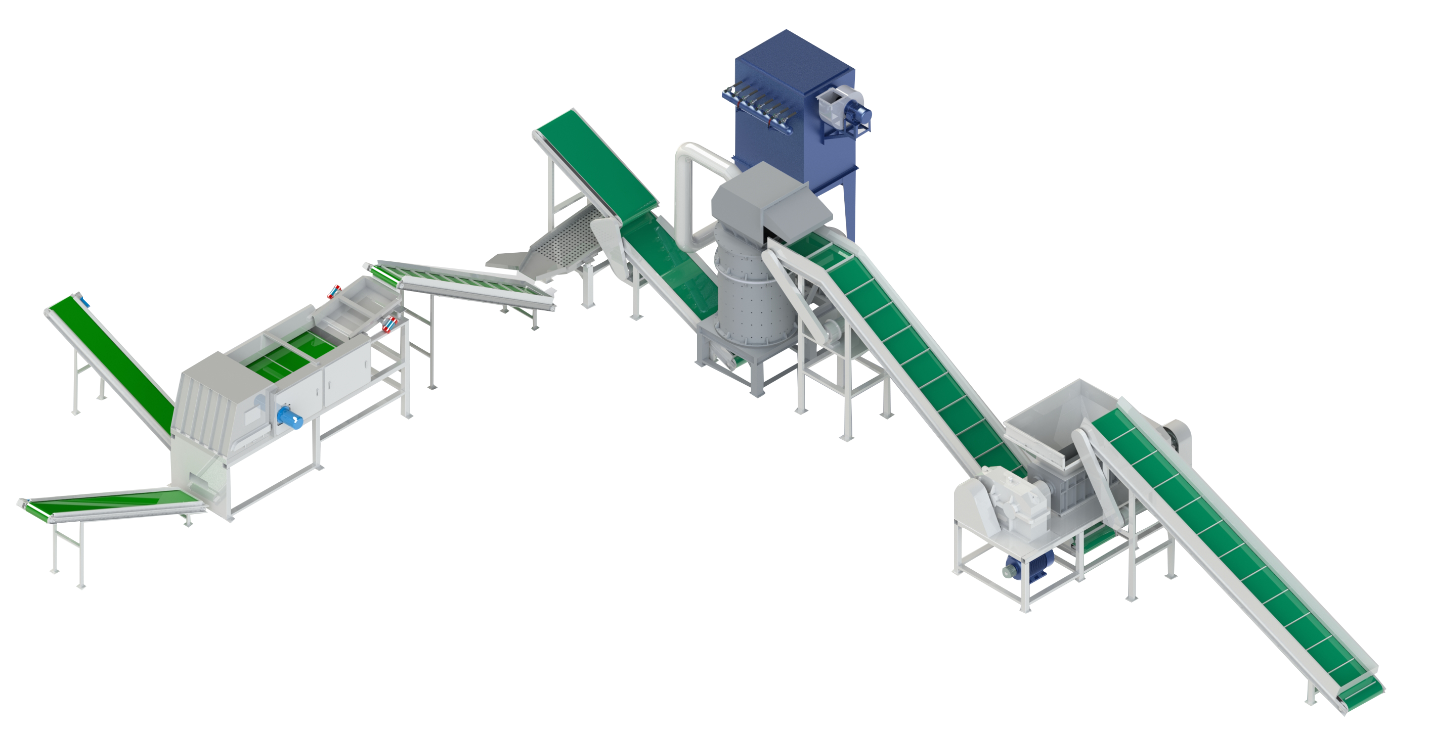 斷橋鋁破碎分選設備